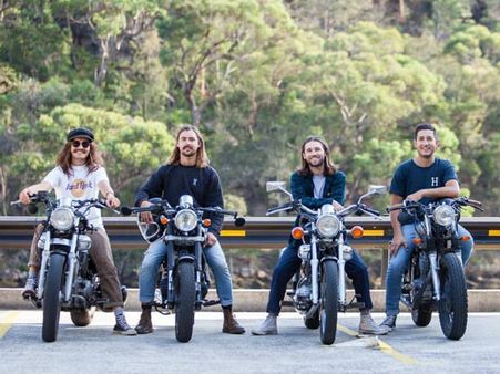 These Aussie bikers are riding across India for child rights