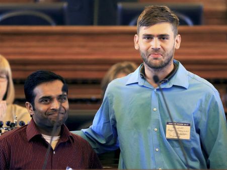 American who tried saving Indians in Kansas firing presented $100,000