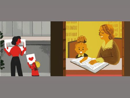 Google doodle pays tribute to women on International Women's Day