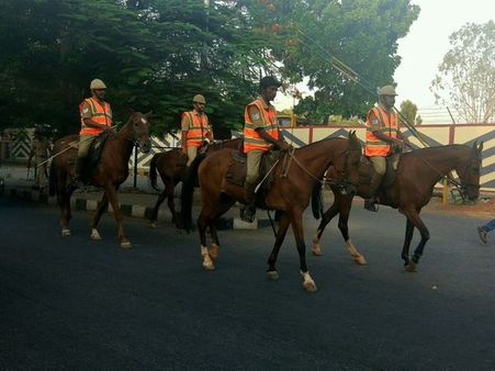 Now, Bengaluru will be protected by mounted police