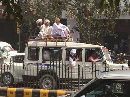 Thousands of Jats protest at Jantar Mantar for reservation