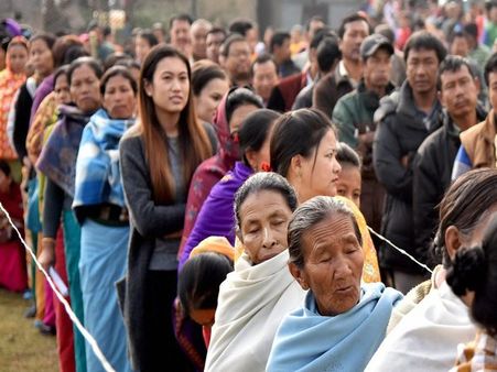 BJP makes inroads in NE, set to form government in Manipur