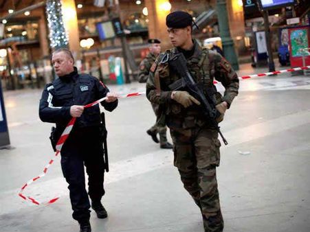 Man shot dead at Paris airport after taking soldier's gun: Officials