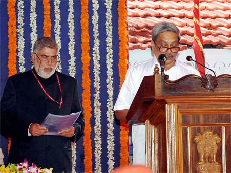 Goa: Only 2 ministers from BJP out of 9 sworn in