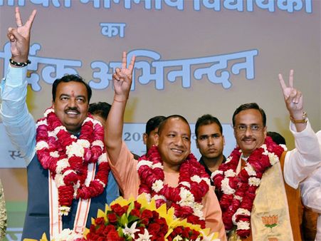 Yogi Adityanath allots portfolios to ministers, keeps home
