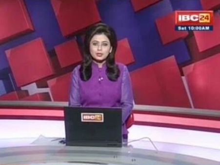 Brave news anchor reads out news of her husband's death in car accident