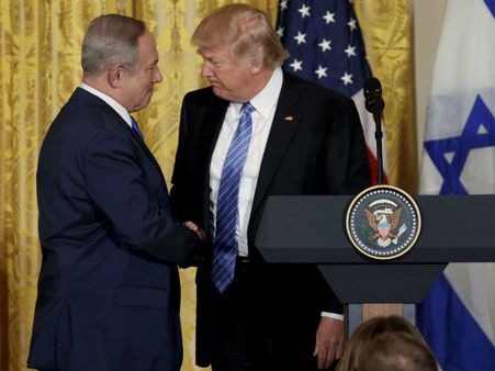 Donald Trump: Working very hard to solve Israel-Palestine conflict