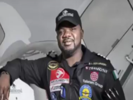 Meet Pilot Odujinrin, the 1st African to fly solo around the world