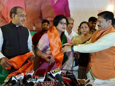 After expulsion from Congress, Barkha Singh joins BJP