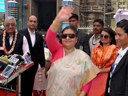 Nepal President offers to procure 'Kasturi' for Jagannath temple