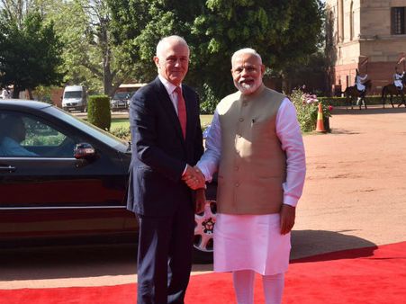 Modi is leading remarkable nation, says Australian PM