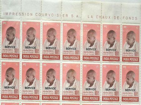 Rare 1948 Gandhi stamps sold in London for a record of Rs 4.14 crore
