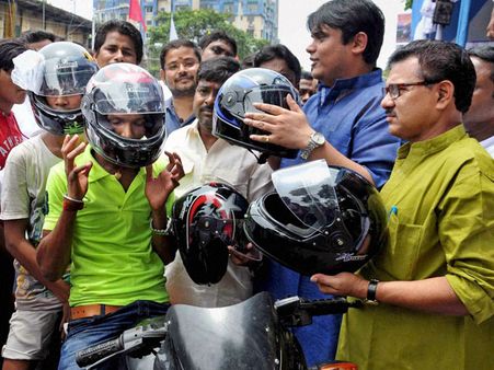 Puducherry: Wearing helmet a must for two-wheeler riders from May 1