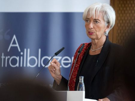 IMF chief says world economy witnessing 'cheerful spring'