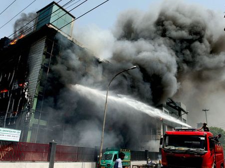 Noida factory fire: 20-year-old identified by a gold ring her mother gifted