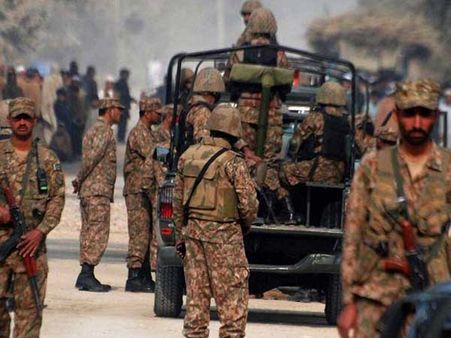 Eight terrorists shot dead in Pakistan