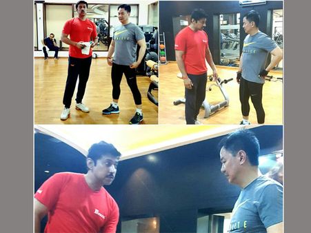 Move over movie stars, Modi's ministers rule the gym