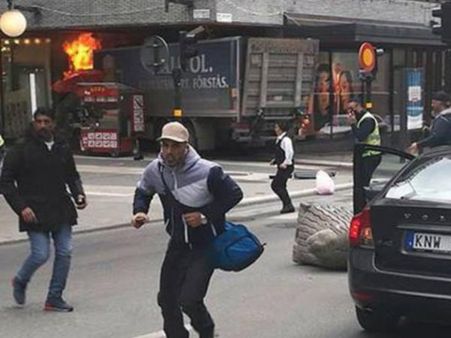 Terror attack leaves Stockholm bleeding