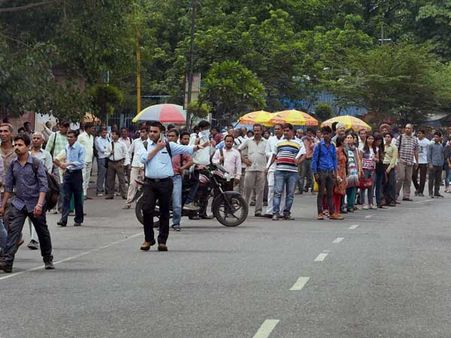Commuters harried over roadways staff on strike