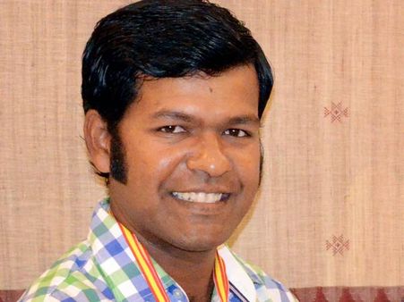 Sudarsan Pattnaik wins gold medal at 10th Moscow sand art championship