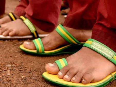 Shoes that make kids smile and save the environment