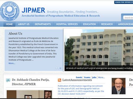 JIPMER admit card 2017: Admit cards for MBBS entrance exam released, how to check
