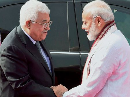 India hopes for sovereign, independent Palestine: PM Modi to Mahmoud Abbas