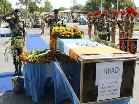Martyr's family given AC, sofa only for show, taken back after CM's visit