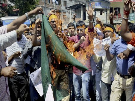 Anti-Pakistan protests rock India: Nation wants justice for martyred jawans