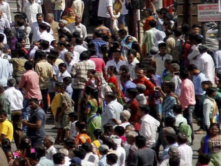 Dad takes out procession to celebrate son’s 51 percent marks