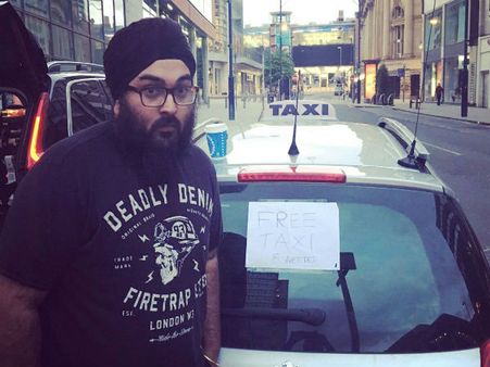 Manchester terror attack: Sikh cab driver hailed as ‘hero’ for offering free rides to needy