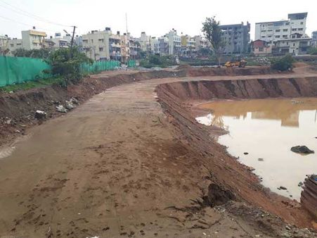 A road on heritage temple tank to help Bengaluru developer ?