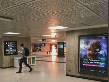 Suspect shot after explosion at Brussels train station, suspect 'neutralised'