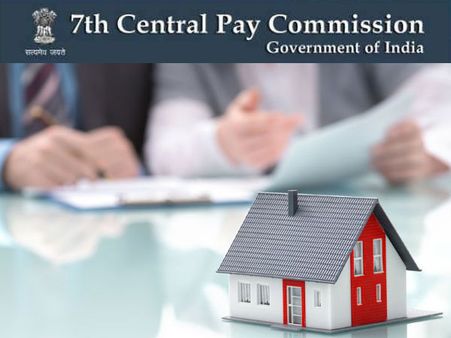 7th Pay Commission: HRA table with benefits for basic pay in 1,2,3 levels