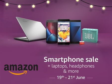 The Amazon Smartphone Sale (19th- 21st Jun) : iPhones, OnePlus, Moto UpTo 58% off*