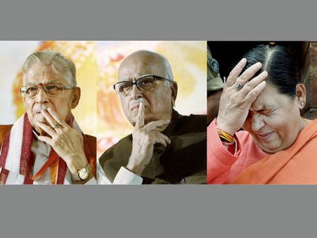 Babri Masjid case: Advani, MM Joshi and Uma Bharti granted relaxation from personal appearance