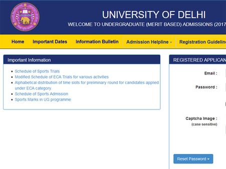 DU UG Admission cut-off 2017 released, important dates you should know