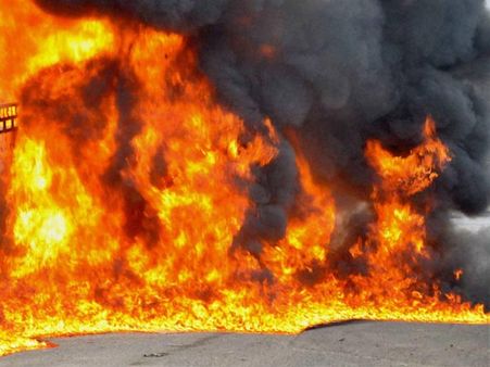 Cong office damaged, vehicles torched in Meghalaya