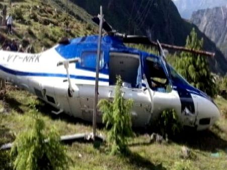 Uttarakhand: 1 engineer dead, 2 pilots injured in Badrinath helicopter crash