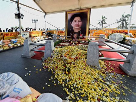 Tamil Nadu approves memorial for Jayalalithaa at Marina beach: Is it a violation?