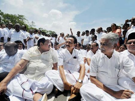 'Is sting proof of AIADMK MLAs taking a bribe?' asks TN speaker, DMK stages walkout