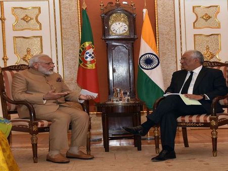 India-Portugal agree to setup four mil Euros science and technology fund