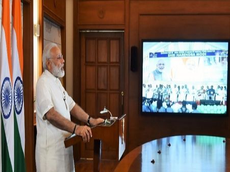 Women have made India proud in sports: Modi