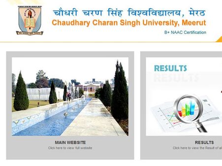 CCS University BA Private II year result 2017 declared, how to check