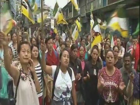 Women power takes centre stage in Gorkhaland movement