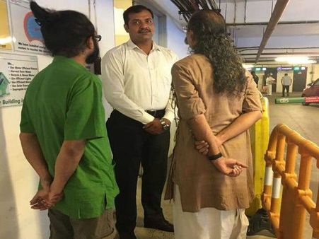 Denied entry for wearing a <i>Dhoti</i>, but allowed later after speaking in English