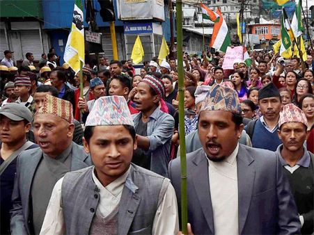 'Toy train' station torched after Gorkhaland supporter found dead in Darjeeling; Army deployed