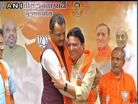 Three Gujarat Congress MLAs join BJP