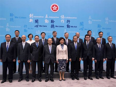 Hong Kong gets its first female chief executive, Lam Cheng sworn-in
