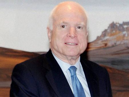 US senator John McCain diagnosed with brain cancer